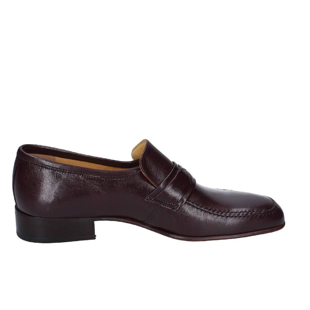 scarpe uomo HENRY LOGAN mocassini marrone pelle EY166 50% di sconto per tempo limitato