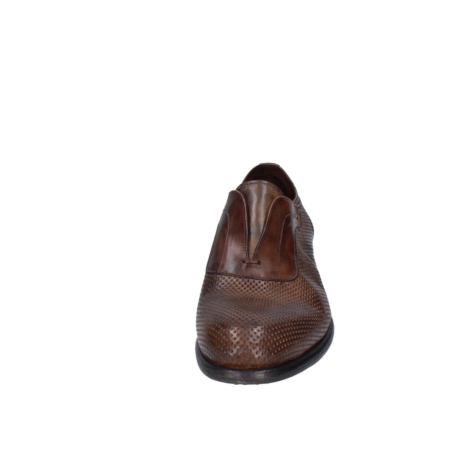 scarpe uomo EVEET mocassini marrone pelle 20150 EZ160 2025