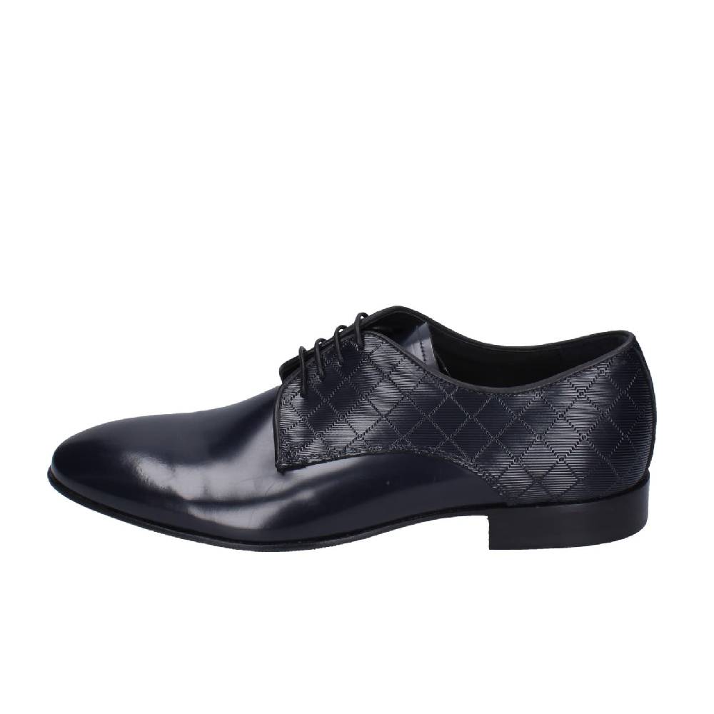 scarpe uomo EVEET classiche blu pelle EZ227 In Linea