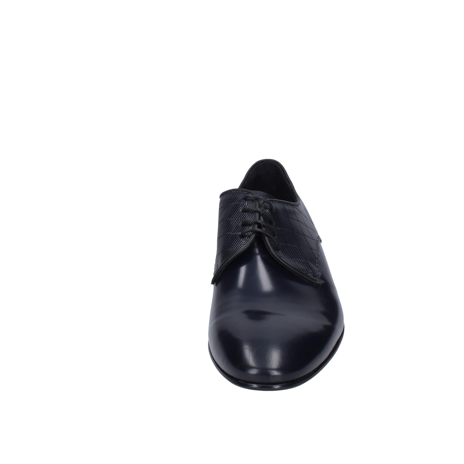 scarpe uomo EVEET classiche blu pelle EZ227 In Linea