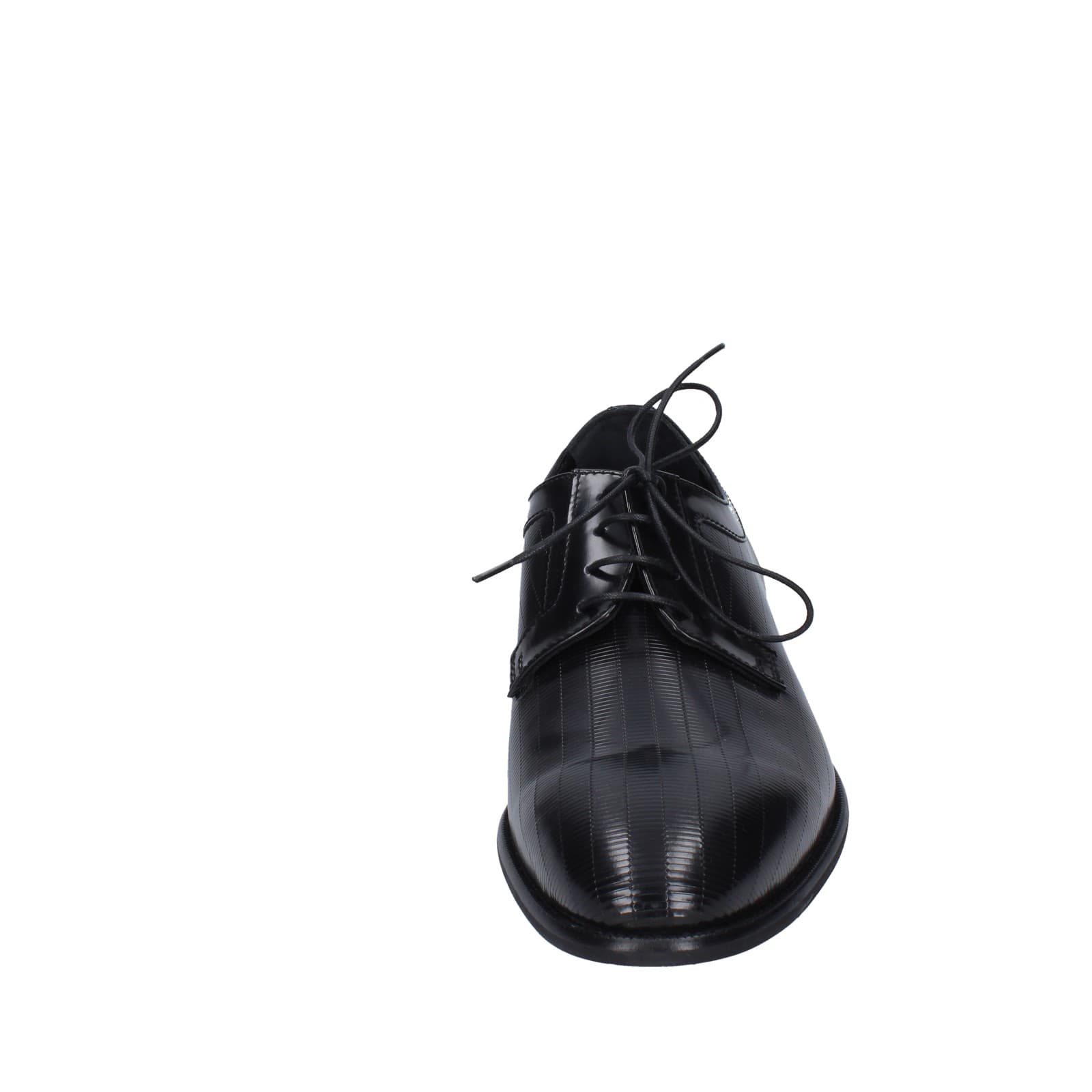 scarpe uomo EVEET classiche nero pelle EZ164 Vendita