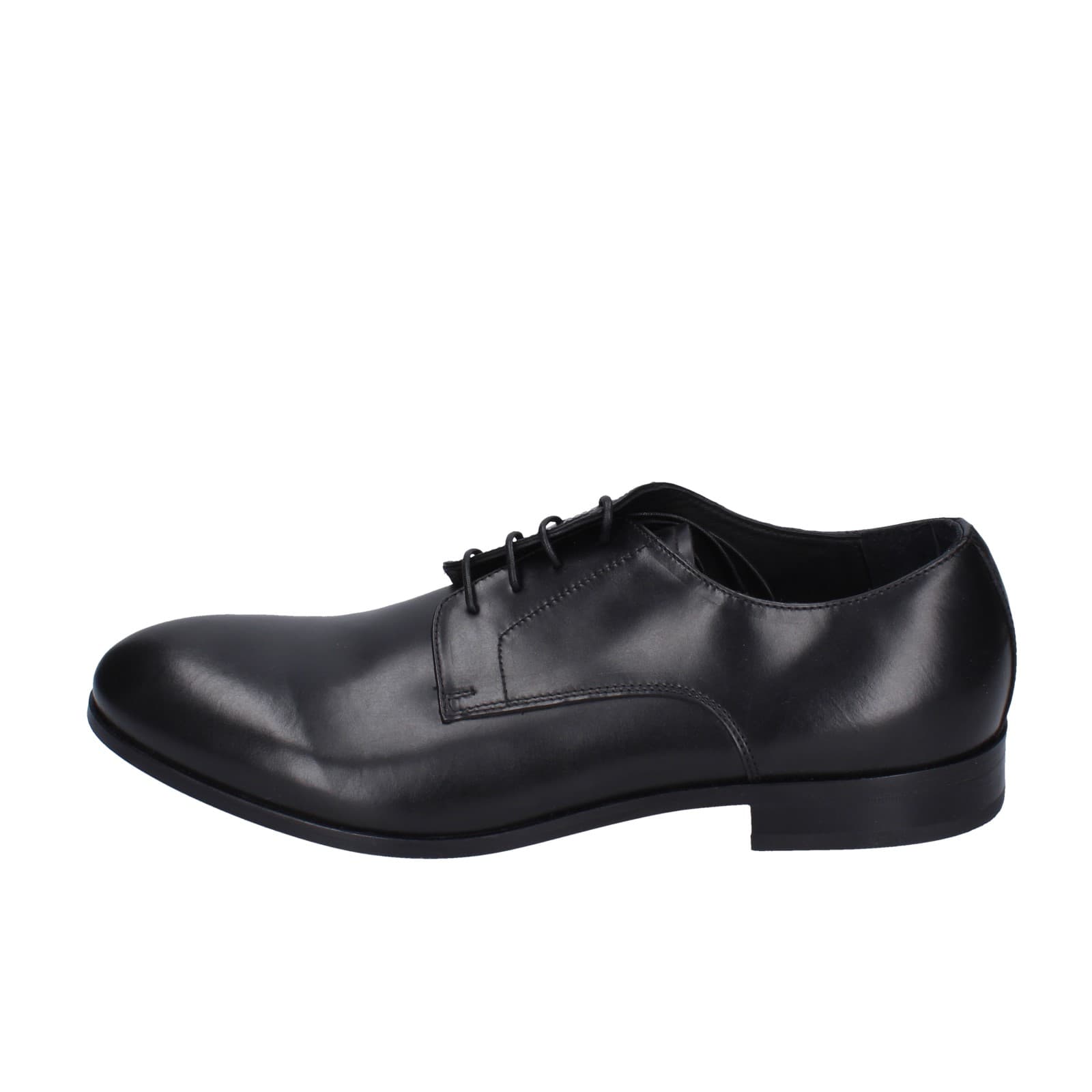 scarpe uomo EVEET classiche nero pelle EZ180 Promozione