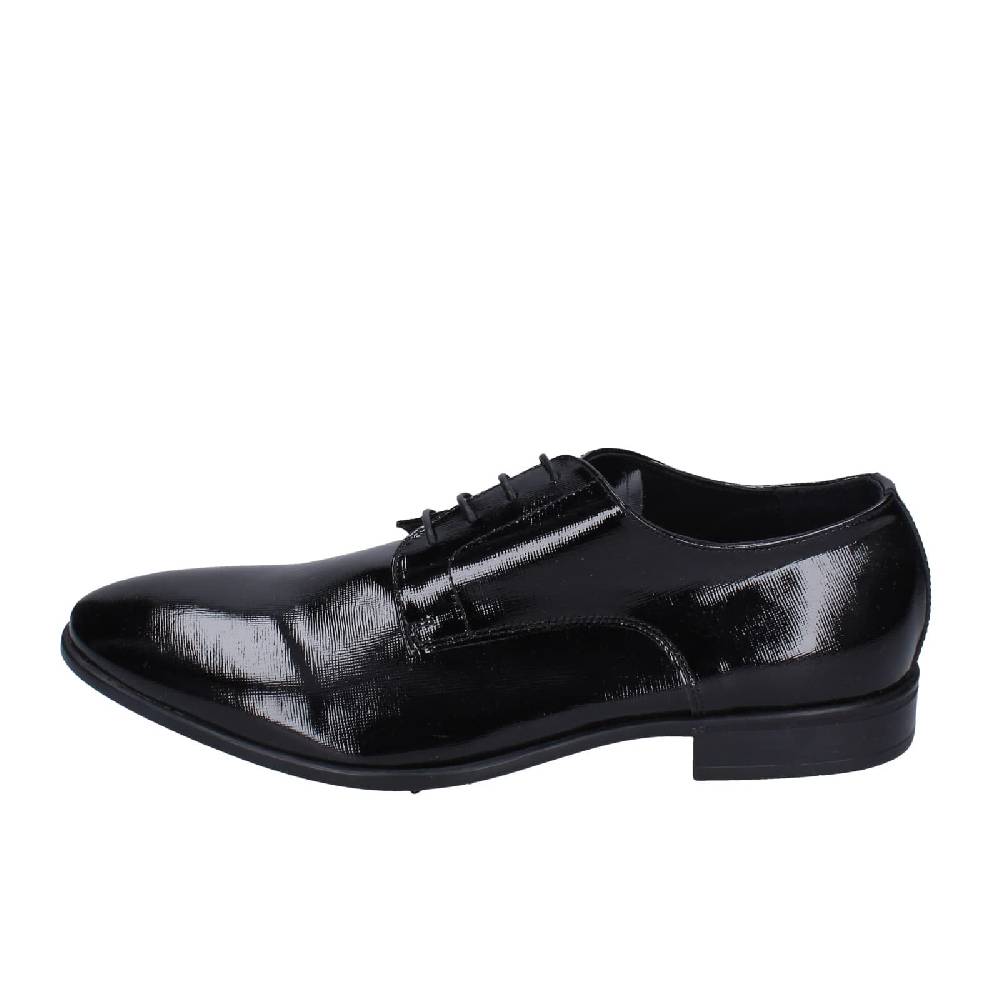 scarpe uomo EVEET classiche nero vernice EZ218 Spedizione Gratuita