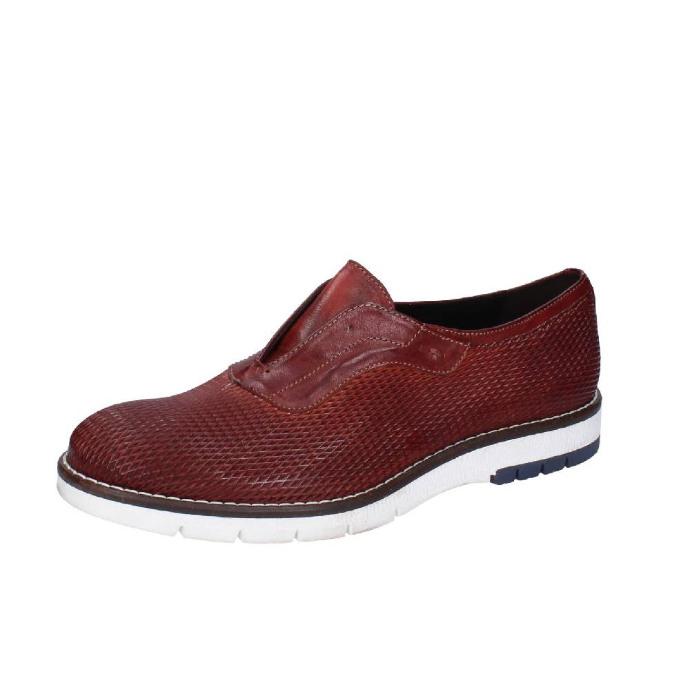 scarpe uomo EVEET classiche marrone pelle EZ195