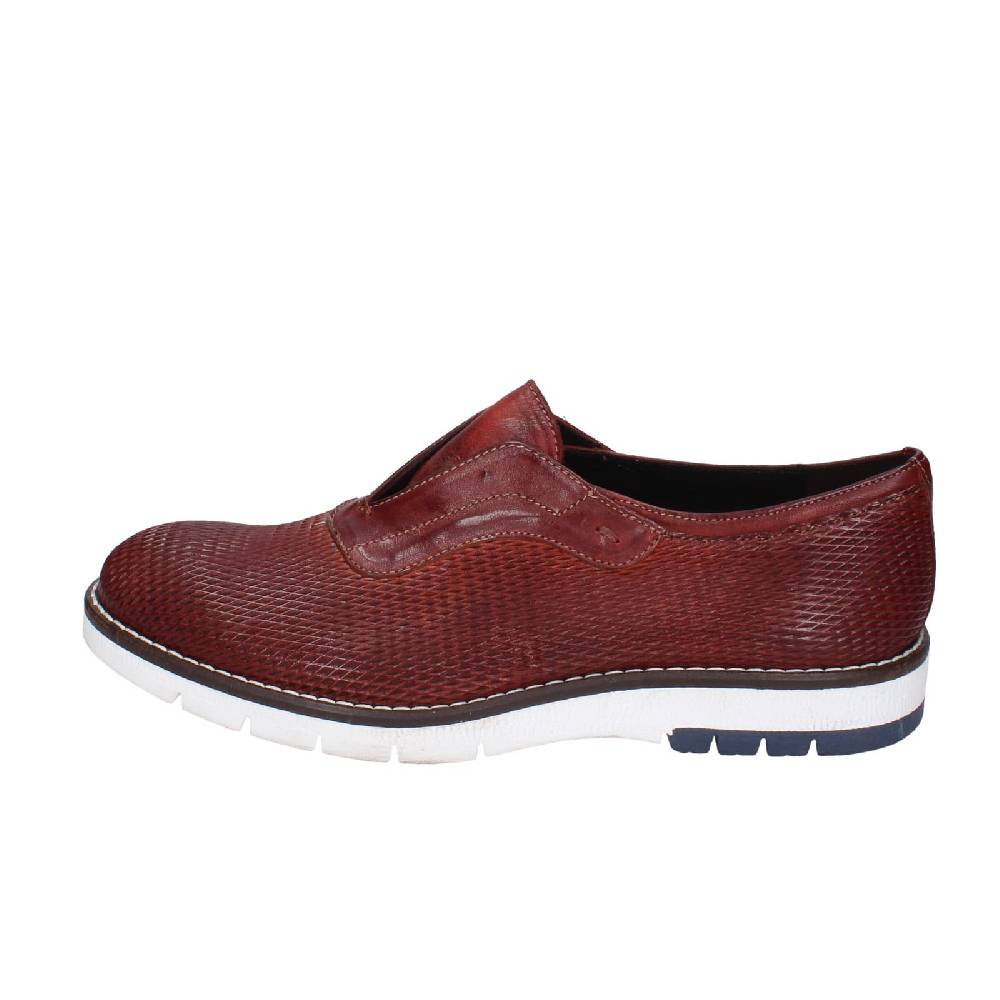 scarpe uomo EVEET classiche marrone pelle EZ195 Consegna Veloce