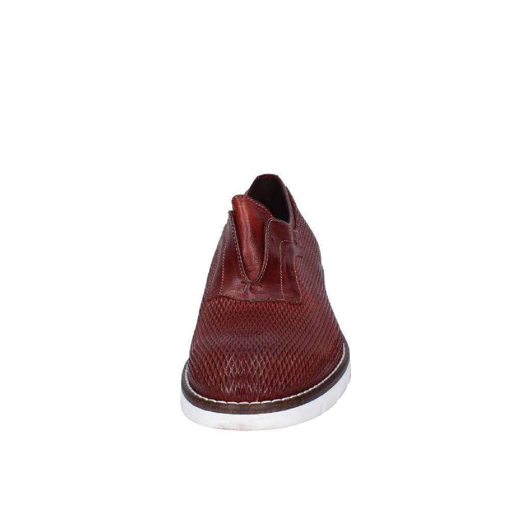 scarpe uomo EVEET classiche marrone pelle EZ195 Consegna Veloce