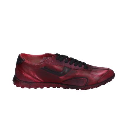 scarpe uomo MOMA sneakers bordeaux pelle PER001-PER11 BC744 Shopping Online