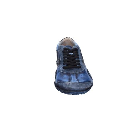 scarpe uomo MOMA sneakers blu pelle PER001-PER13 BC106 Prezzo Ridotto