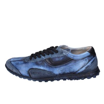 scarpe uomo MOMA sneakers blu pelle PER001-PER13 BC106 Prezzo Ridotto