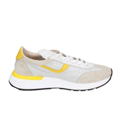 scarpe uomo MOMA sneakers grigio tessuto giallo camoscio 4AS414-CRNA BC94 Convenienza