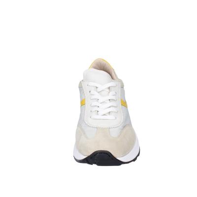 scarpe uomo MOMA sneakers grigio tessuto giallo camoscio 4AS414-CRNA BC94 Convenienza