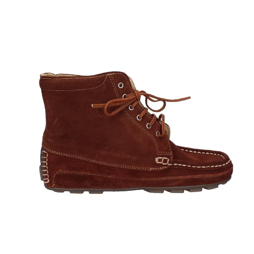 scarpe uomo HP HOUSE POWER stivaletti marrone camoscio EY225 Negozio