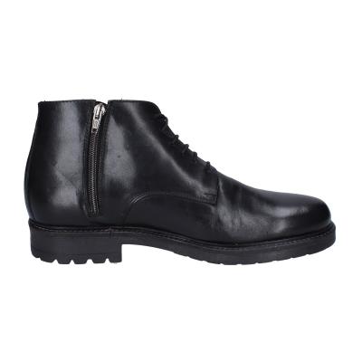 scarpe uomo BRUNO VERRI stivaletti nero pelle BC308 Nuova