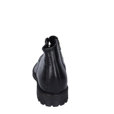 scarpe uomo BRUNO VERRI stivaletti nero pelle BC308 Nuova