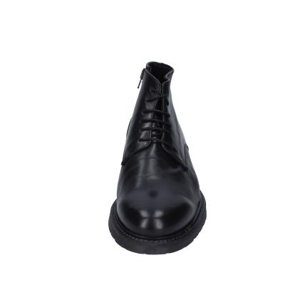 scarpe uomo BRUNO VERRI stivaletti nero pelle BC308 Nuova