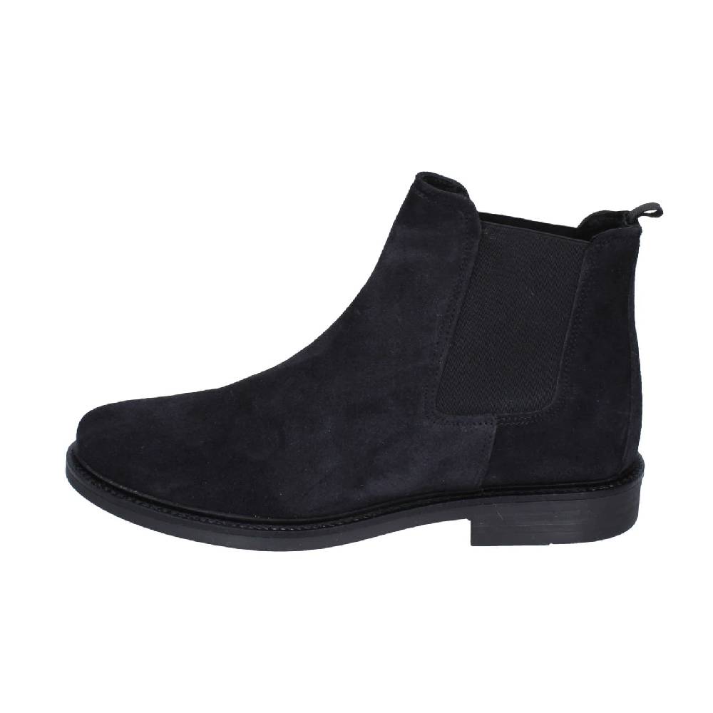 scarpe uomo BRUNO VERRI stivaletti blu camoscio EZ77 Spedizione gratuita