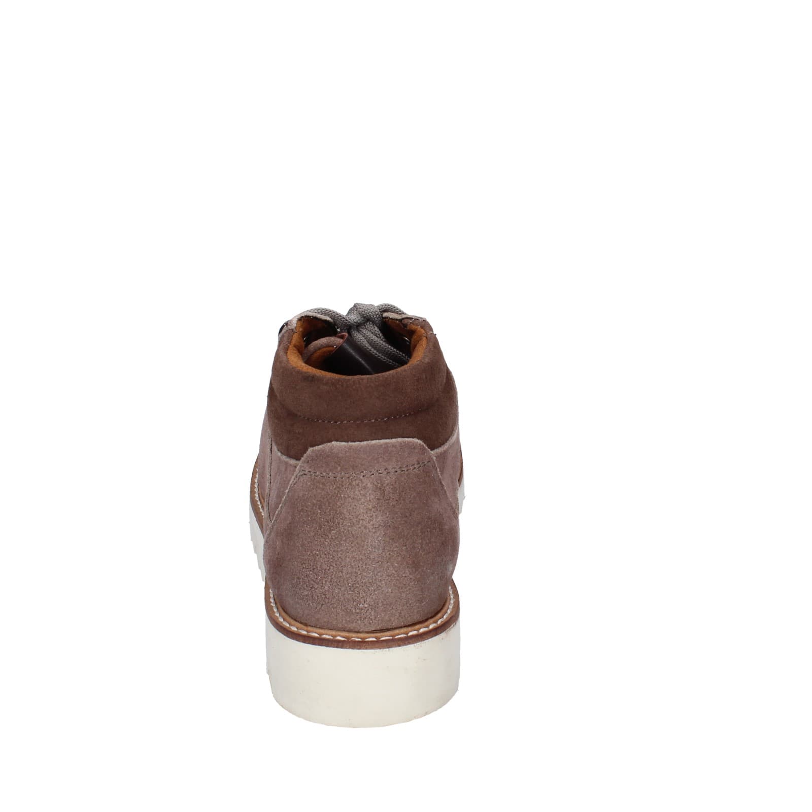 scarpe uomo CAFè NOIR stivaletti grigio camoscio marrone EZ383 Comprare a buon mercato