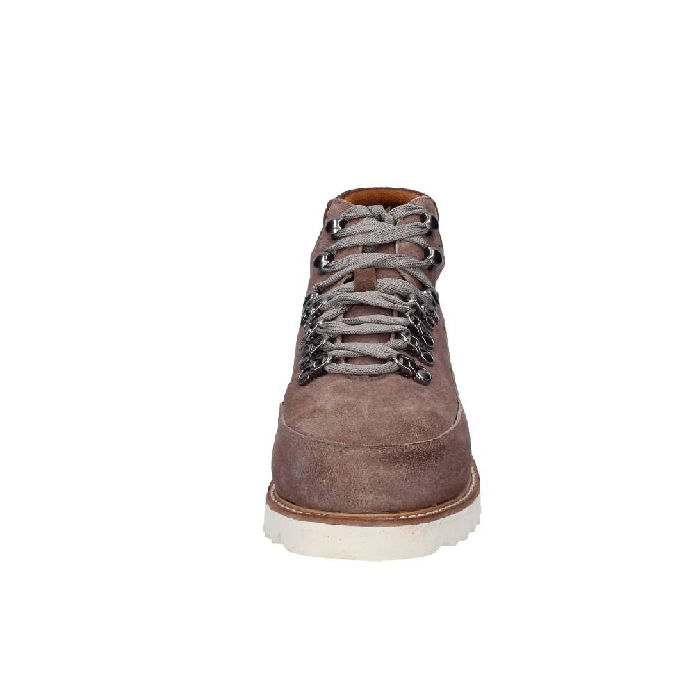 scarpe uomo CAFè NOIR stivaletti grigio camoscio marrone EZ383 Comprare a buon mercato