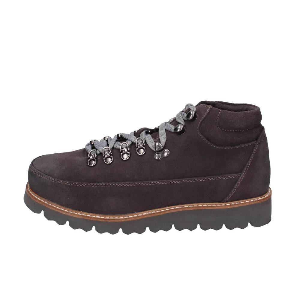 scarpe uomo CAFè NOIR stivaletti grigio camoscio EZ382 Grande vendita