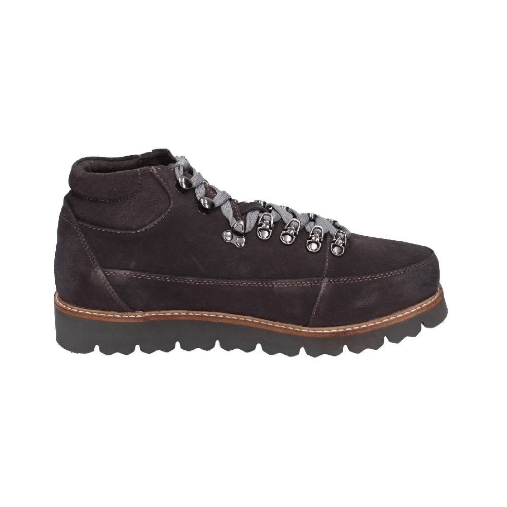 scarpe uomo CAFè NOIR stivaletti grigio camoscio EZ382 Grande vendita
