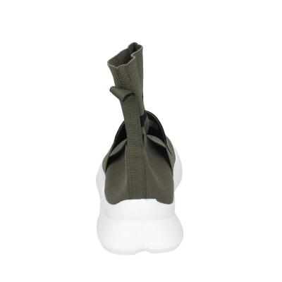 scarpe uomo KAZAR STUDIO stivaletti verde tessuto BC737 Shopping online
