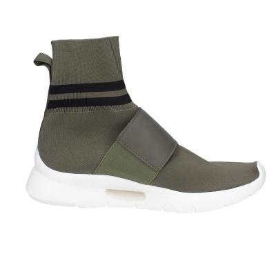 scarpe uomo KAZAR STUDIO stivaletti verde tessuto BC737 Shopping online