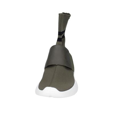 scarpe uomo KAZAR STUDIO stivaletti verde tessuto BC737 Shopping online