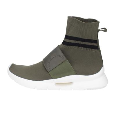 scarpe uomo KAZAR STUDIO stivaletti verde tessuto BC737 Shopping online