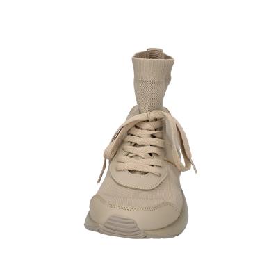 scarpe uomo KAZAR STUDIO stivaletti beige tessuto pelle sintetica BC736 Offerta esclusiva