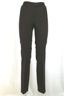 pantaloni donna ABSOLUTE 40 marrone poliestere lycra AN328 Black Friday