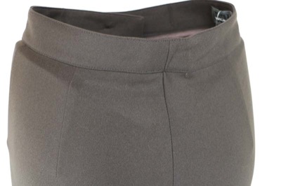 pantaloni donna ABSOLUTE 40 marrone poliestere lycra AN328 Black Friday