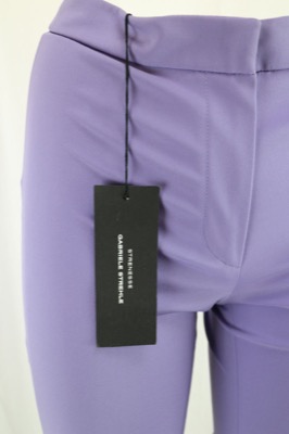 pantaloni donna STRENESSE 36 lilla poliestere AN578 Cyber Monday