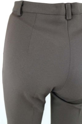 pantaloni donna ABSOLUTE 40 marrone poliestere AN539 Offerta temporanea