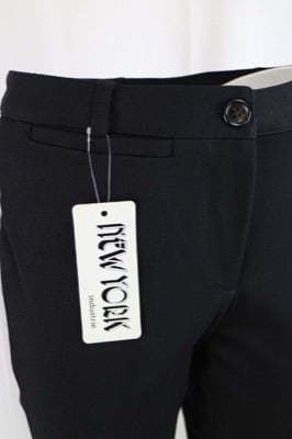 pantaloni donna NEW YORK 42 nero poliammide AN437 Lightning offer
