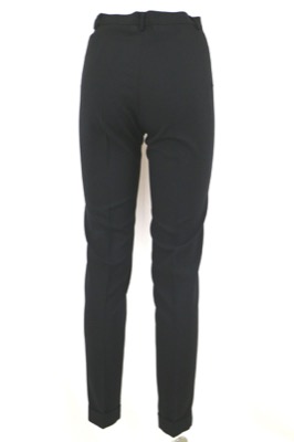 pantaloni donna ABSOLUTE 40 nero poliestere lycra AN537 Grandi sconti