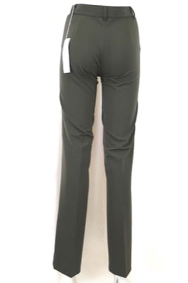 pantaloni donna STRENESSE 38 verde scuro poliestere AN374 Nuovi prodotti