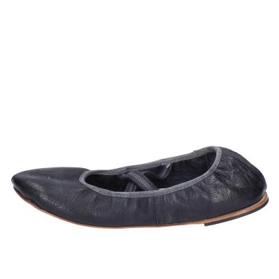 scarpe donna MOMA ballerine nero pelle BE528 Offerte giornaliere