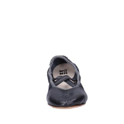 scarpe donna MOMA ballerine nero pelle BE528 Offerte giornaliere