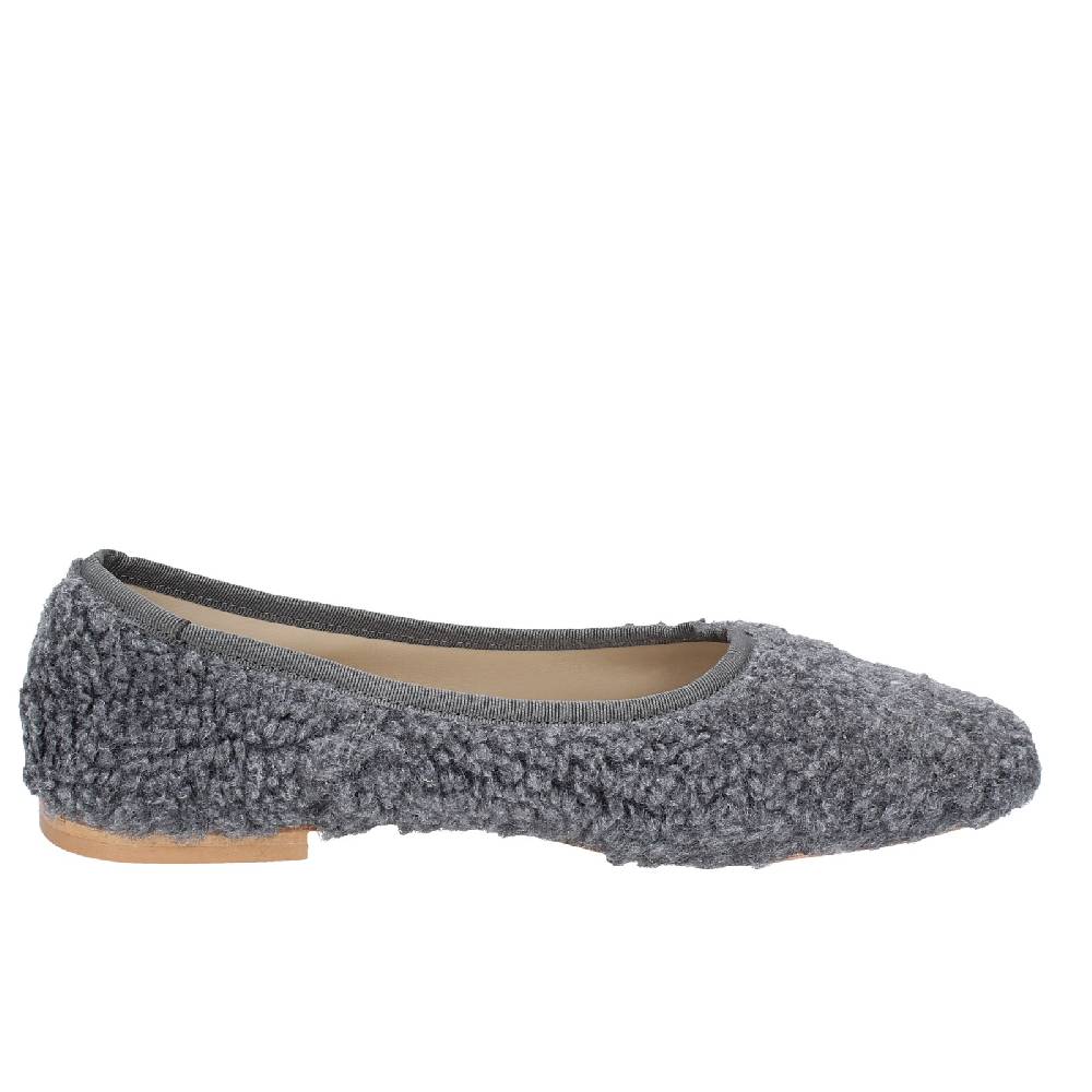 scarpe donna ANNIEL ballerine grigio tessuto EX282 Enormi risparmi