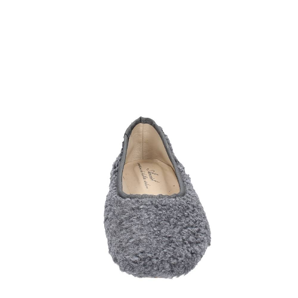scarpe donna ANNIEL ballerine grigio tessuto EX282 Enormi risparmi