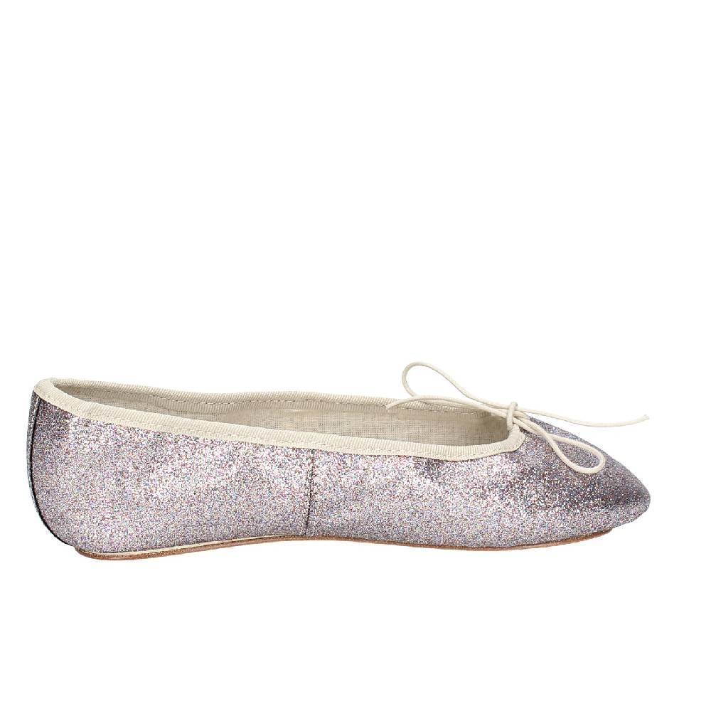 scarpe donna ANNIEL ballerine viola glitter argento EX284 Prezzo basso