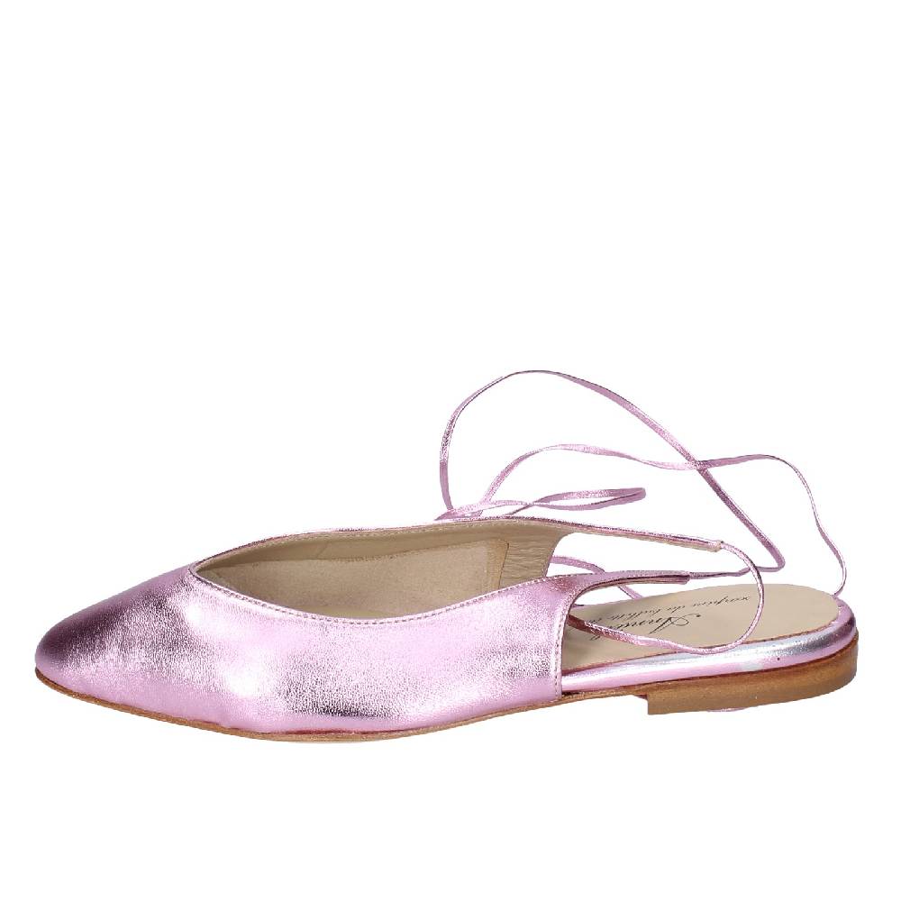 scarpe donna ANNIEL ballerine rosa pelle EX245 Offerta settimanale