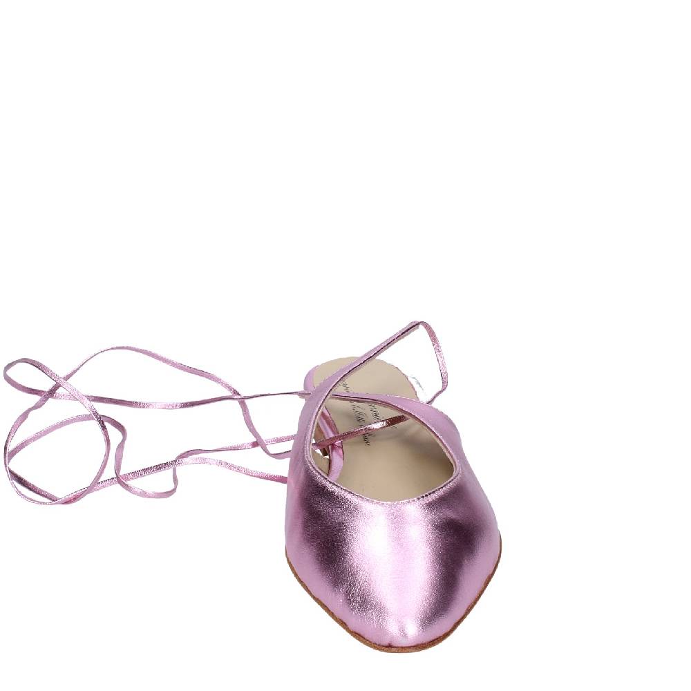scarpe donna ANNIEL ballerine rosa pelle EX245 Offerta settimanale
