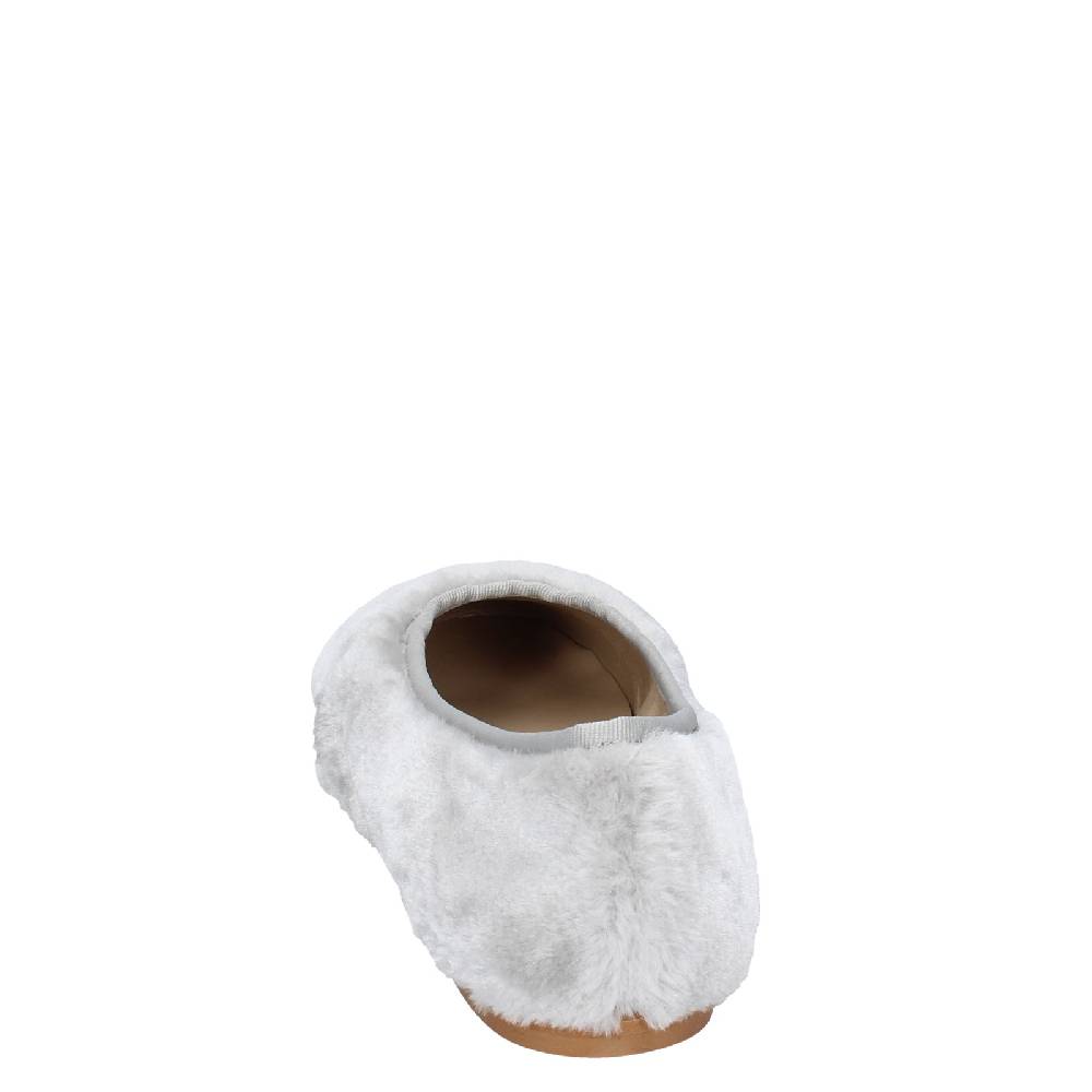 scarpe donna ANNIEL ballerine grigio tessuto EX283 Ritorno libero