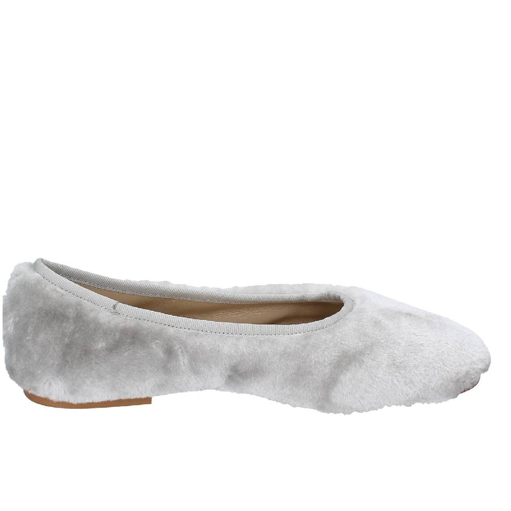 scarpe donna ANNIEL ballerine grigio tessuto EX283 Ritorno libero