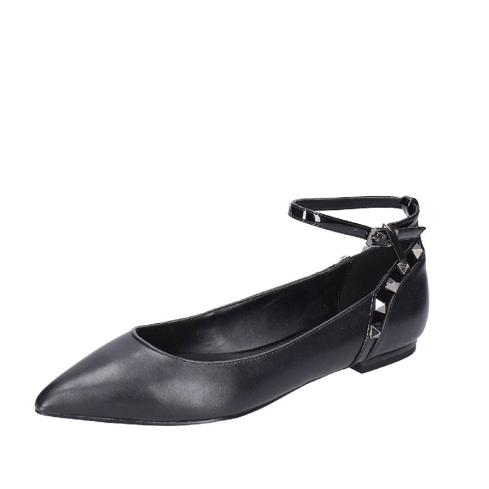 scarpe donna LIU JO ballerine nero pelle sintetica EX578 Latest stili