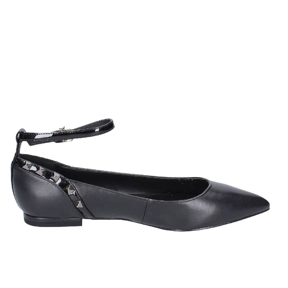 scarpe donna LIU JO ballerine nero pelle sintetica EX578 Latest stili