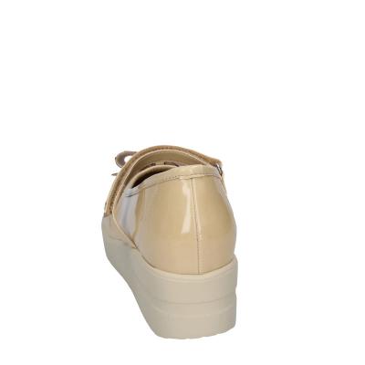 scarpe donna AGILE by RUCOLINE ballerine beige vernice 242 BD175 Ultimo giorno