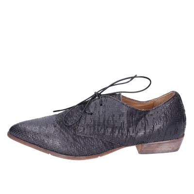 scarpe donna MOMA classiche nero pelle BH295 Promozione temporanea