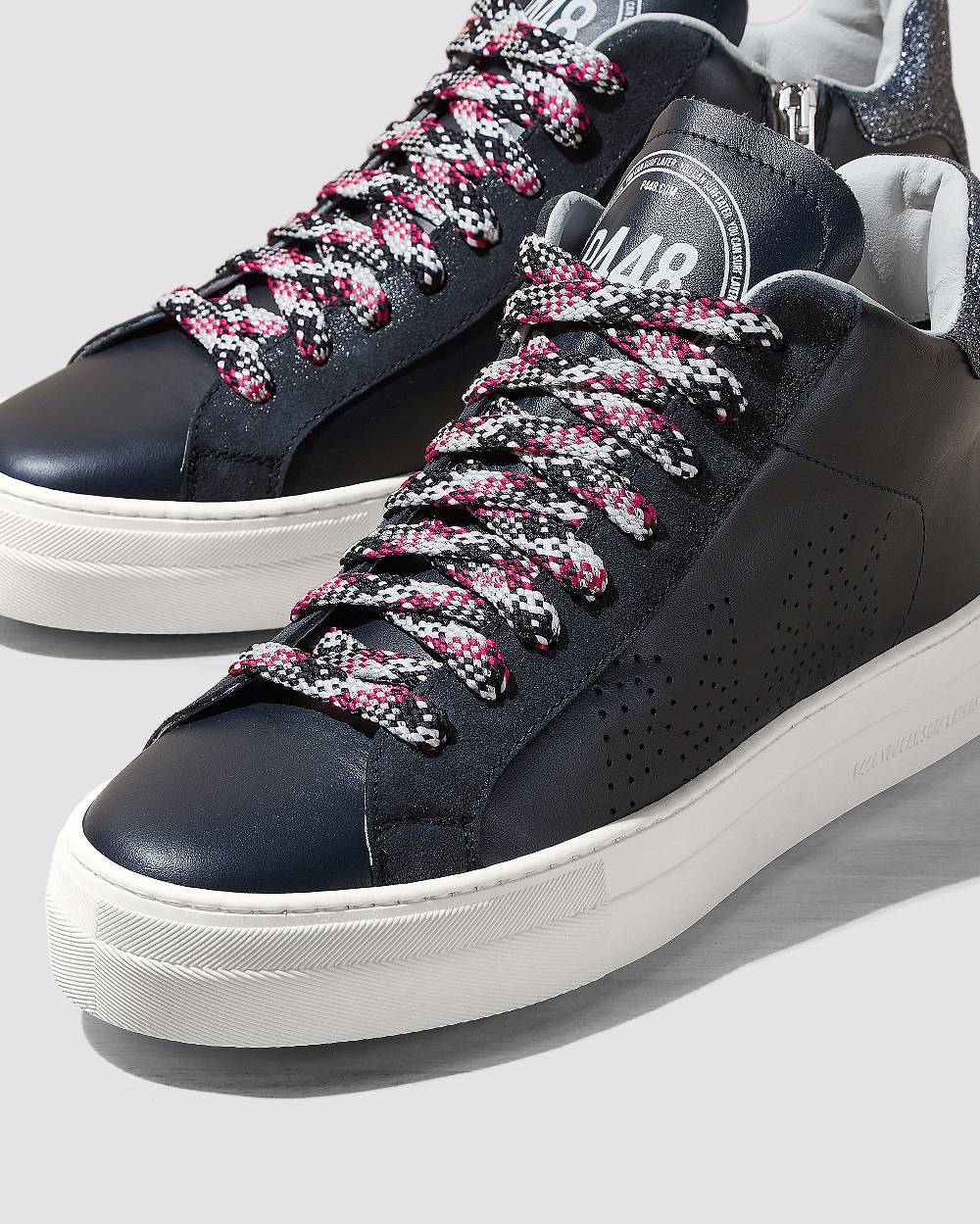 P448 Thea Mid Glitterfine/Navy Novità